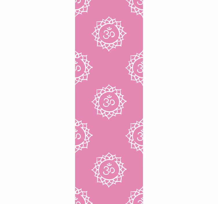 Roller blind office with beautiful crown chakra design - TenStickers