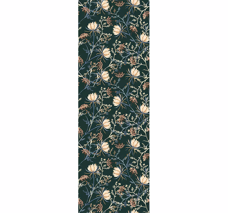 Roller blind office in 'restore emerald' style - TenStickers