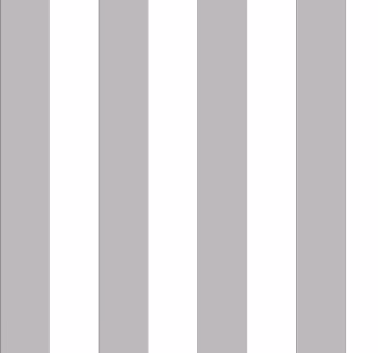 Roller blind office grey and white stripes - TenStickers