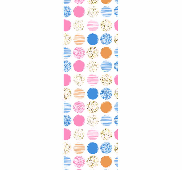 Blind teens colorful dot design - TenStickers