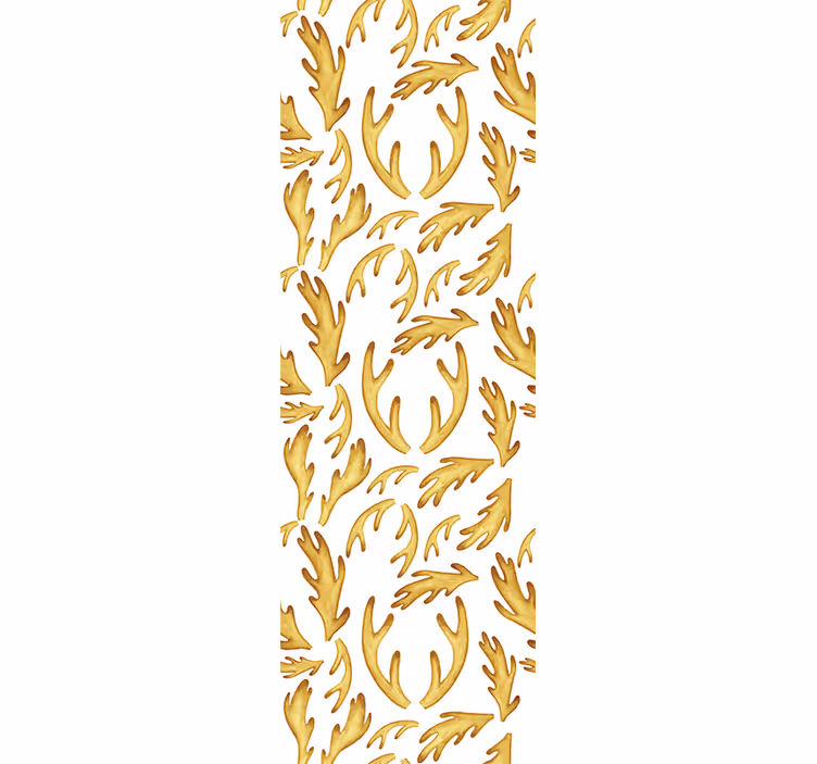 Blind teens golden boho reindeer decor - TenStickers