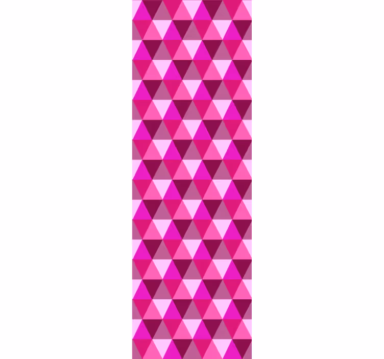 Blind teens fuchsia geometric - TenStickers