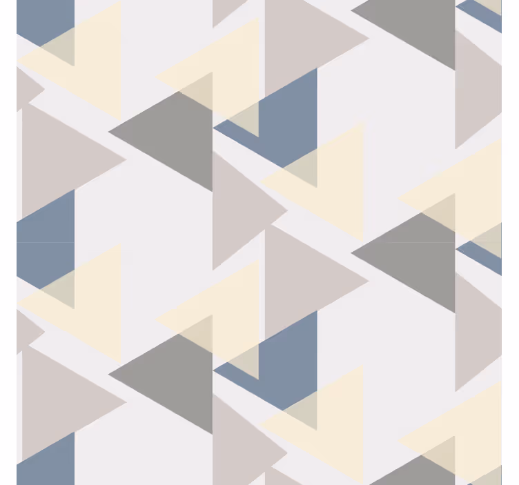 Modern blind with vertical triangles design - TenStickers