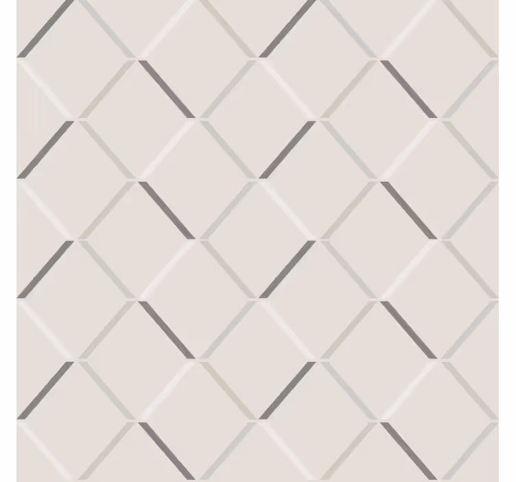 Modern blind with nordic diamonds pattern - TenStickers