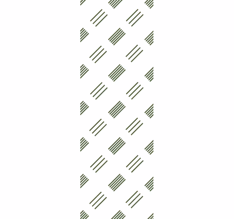 Modern blind green and white contemporary style - TenStickers