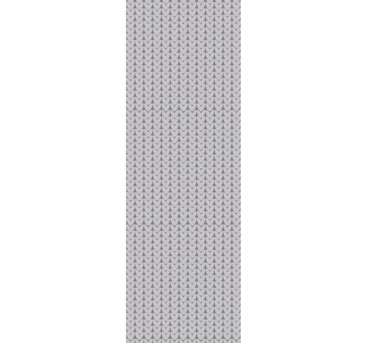 Modern blind in minimalistic grey vertical pattern - TenStickers