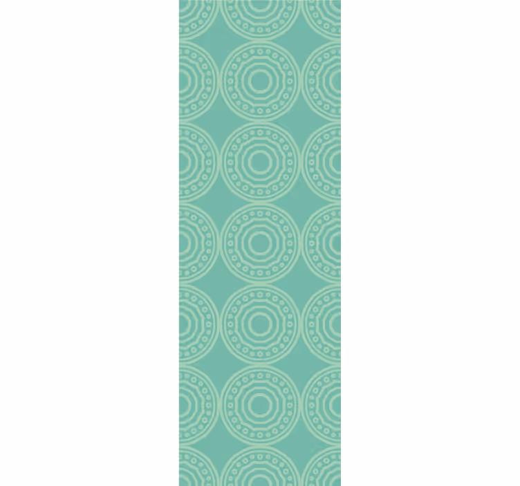 Modern blind eclectic style circular pattern - TenStickers