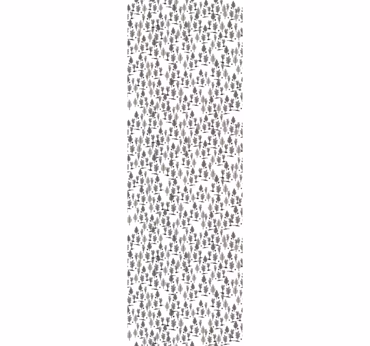Modern blind little trees kinfolk design - TenStickers