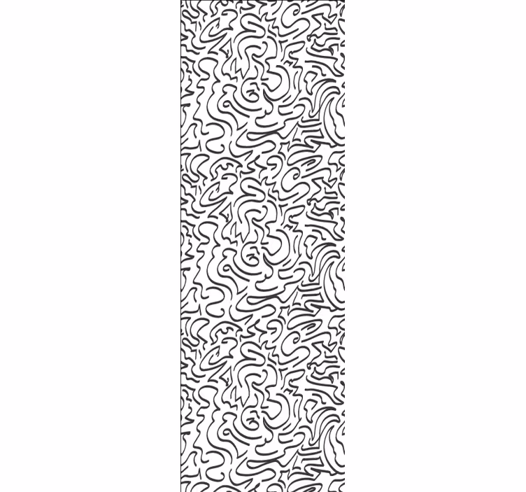 Modern blind with wind-inspired designs - TenStickers