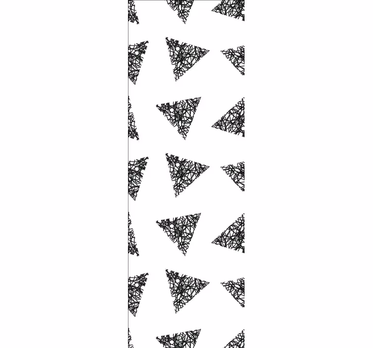 Modern blind with unique weathered wood pattern - TenStickers