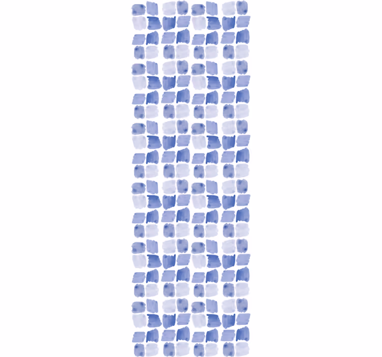 Modern blind with random square halftone design - TenStickers