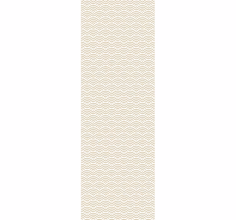 Modern blind gentle flowing waves - TenStickers