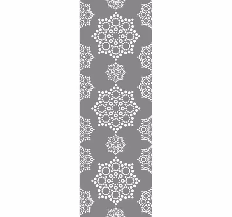 Modern blind mandala dot design - TenStickers