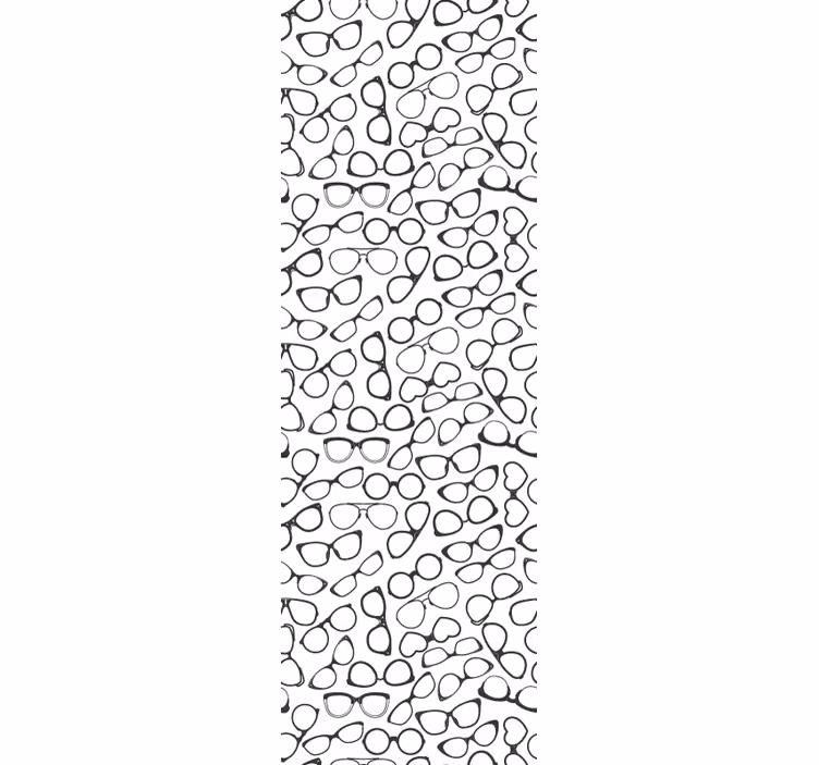 Modern blind stylish sunglasses simple pattern - TenStickers