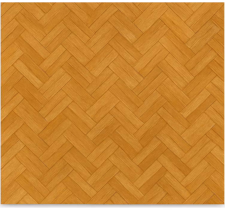 Pattern roller blind interlocking oak parquet - TenStickers