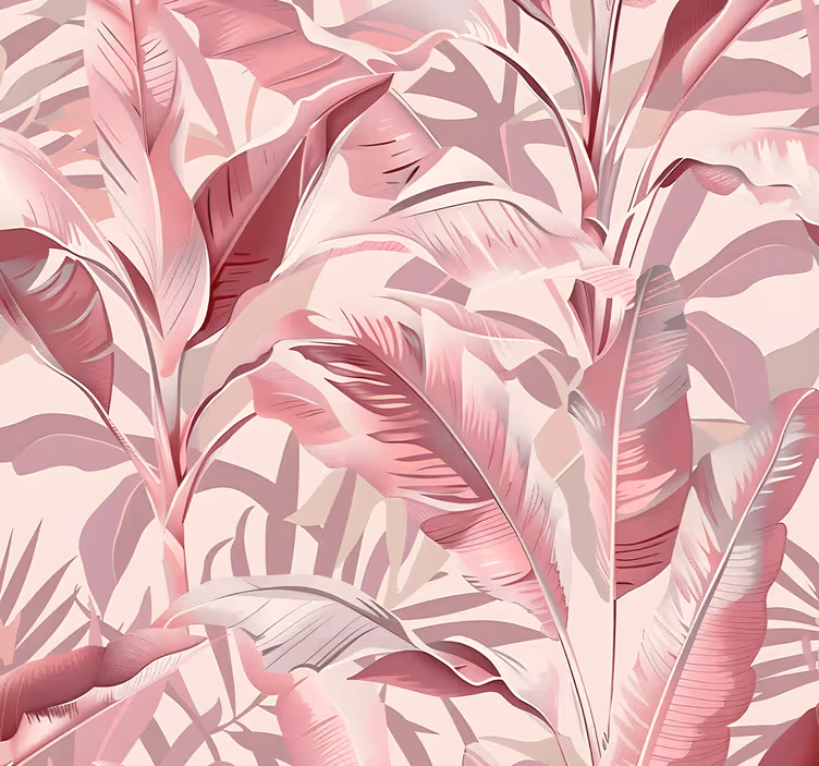 Blind pink rainforest escape - TenStickers