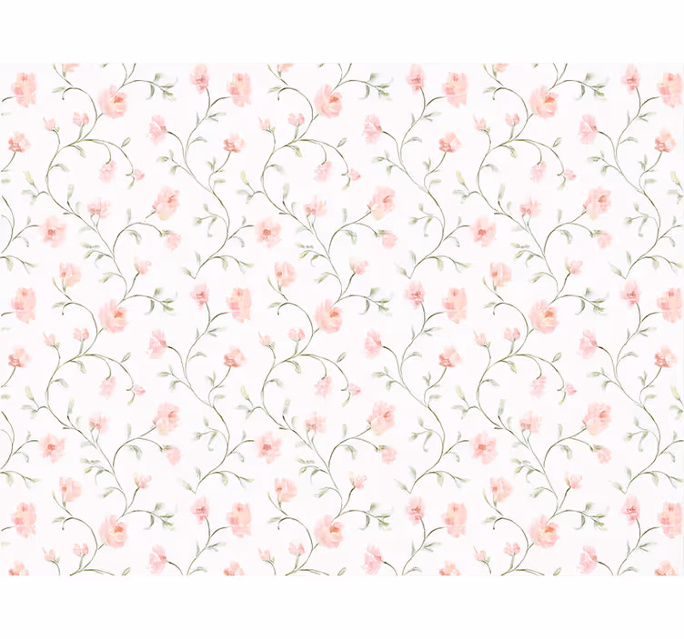 Blind pink botanical pink blossom - TenStickers