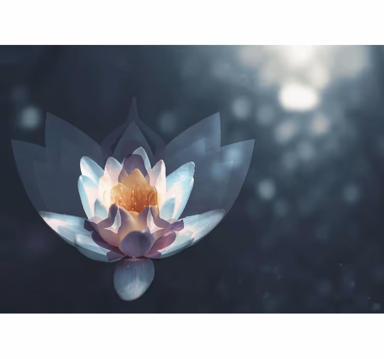 Living room blind meditation background relaxation - TenStickers
