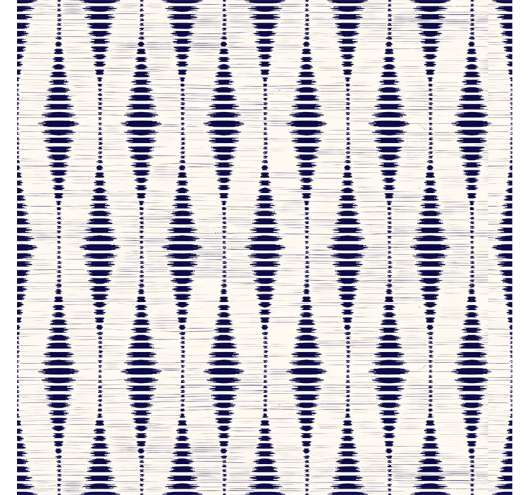 Blind blue navy blue rabaul ikat - TenStickers