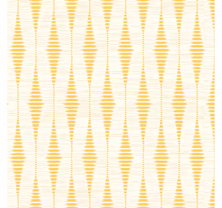 Modern blind yellow rabaul ikat design - TenStickers