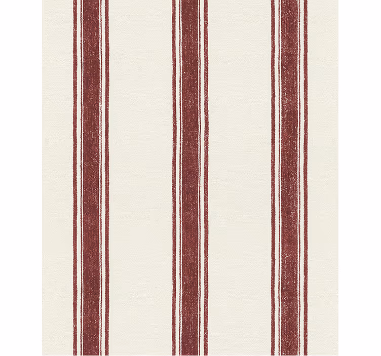 Modern blind with red vertical lines - TenStickers
