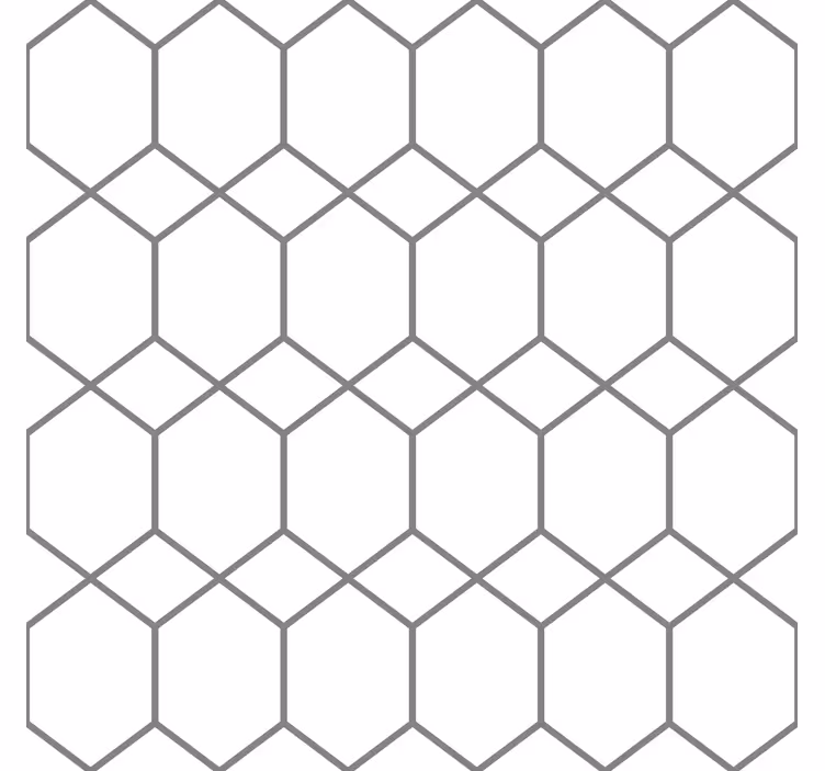 Modern blind with interlaced design - TenStickers