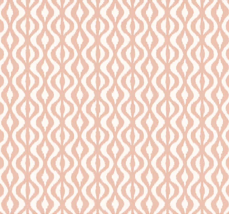 Modern blind dusty rose ikat pattern - TenStickers