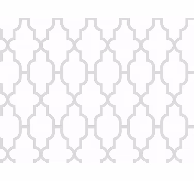 Modern blind in grey geometric pattern - TenStickers
