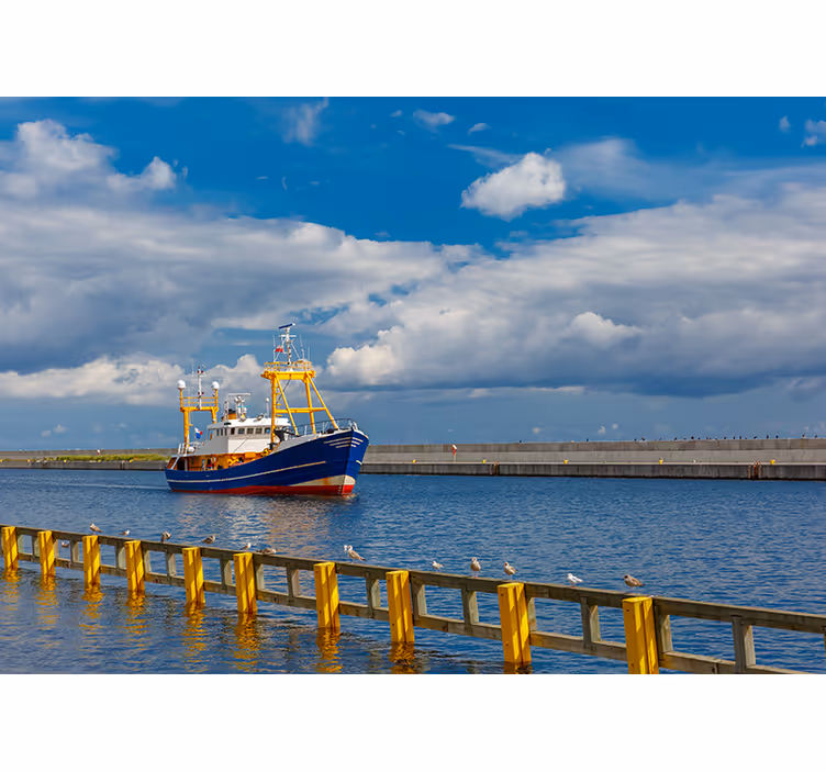 Living room blind gdynia ship - TenStickers