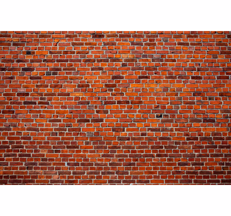 Living room blind modern brick industrial style - TenStickers