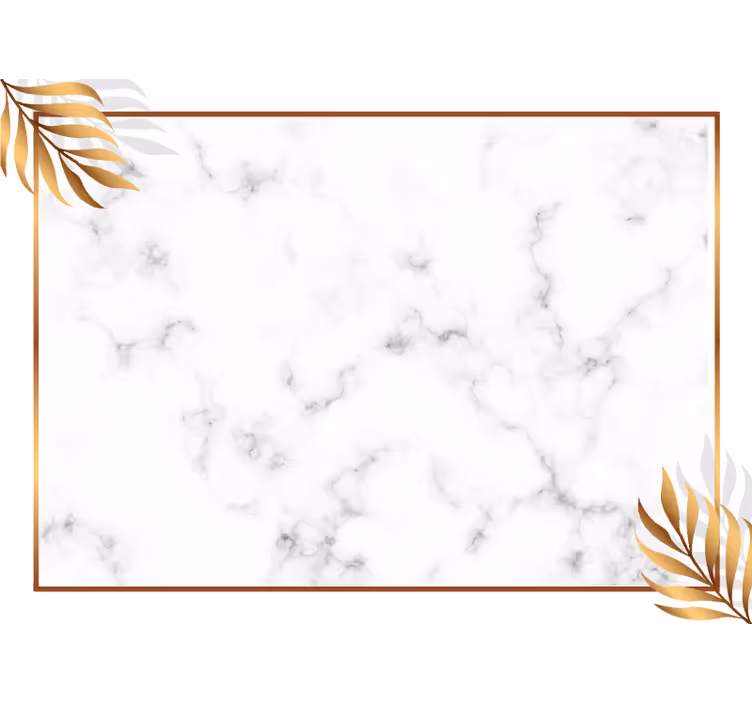 White window blind with elegant marble design - TenStickers