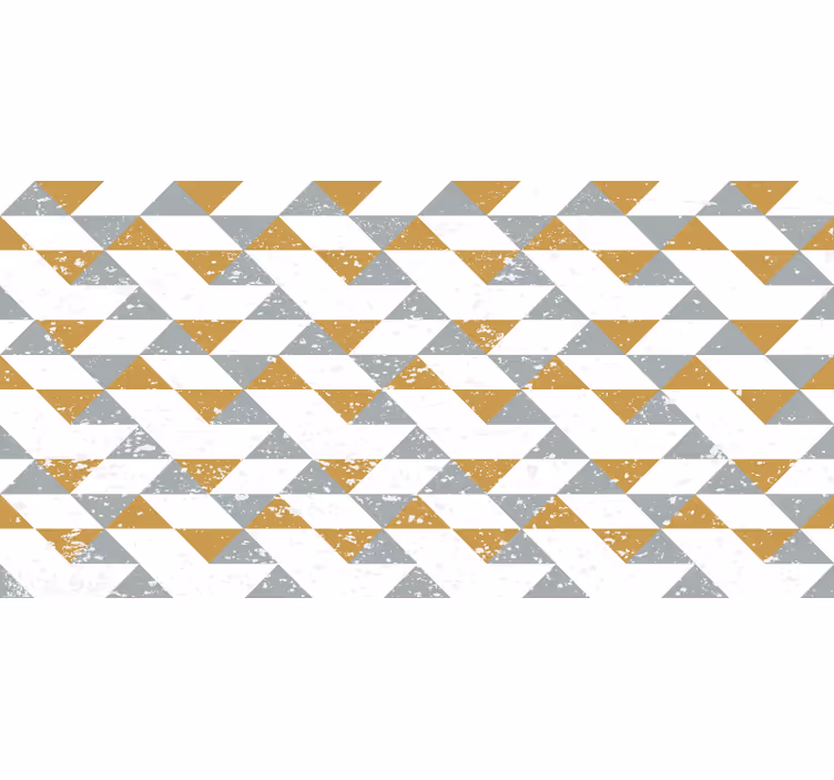 White window blind kitchen geometric grunge - TenStickers