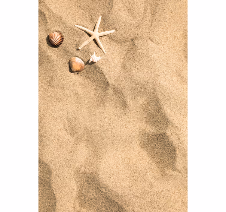 Blind beige summer feelings - TenStickers