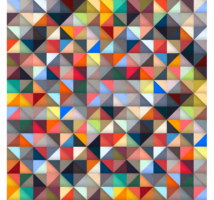 Blind bedroom colorful mosaic - TenStickers
