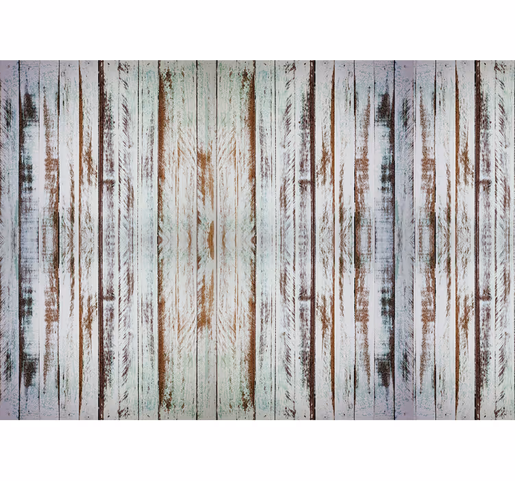 Blind bedroom stripping wood - TenStickers