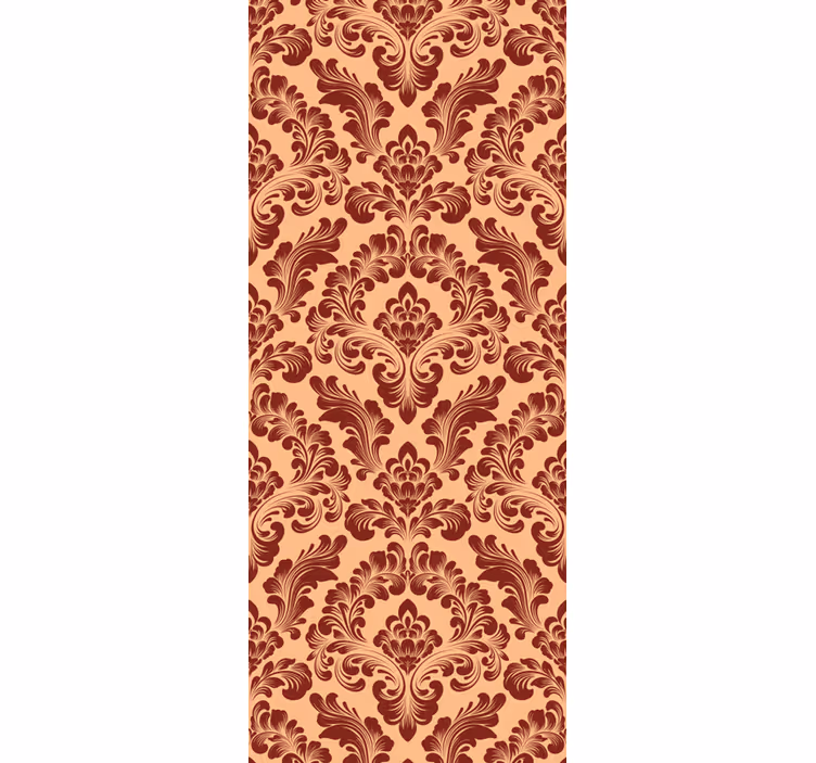 Retro roller blind ornate vintage design - TenStickers
