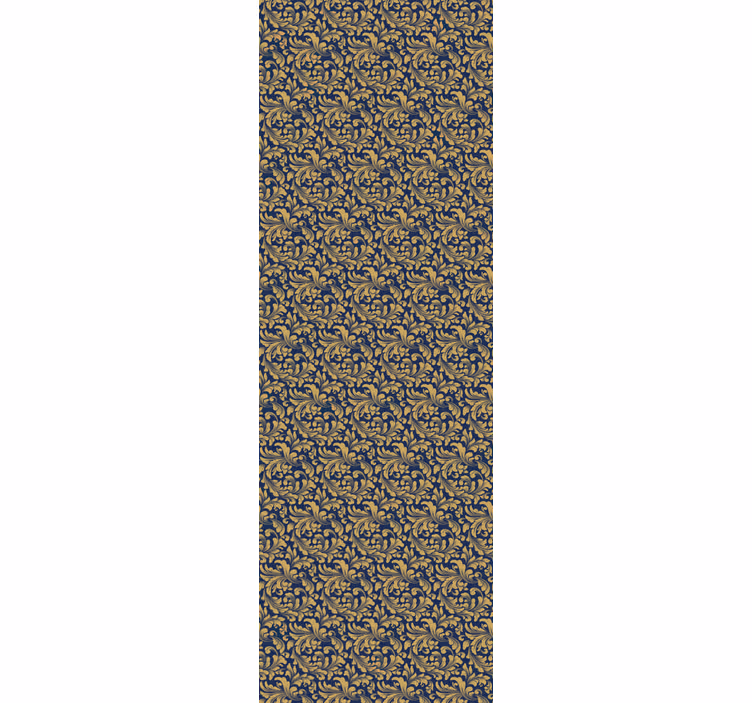Retro roller blind baroque classic modern style - TenStickers