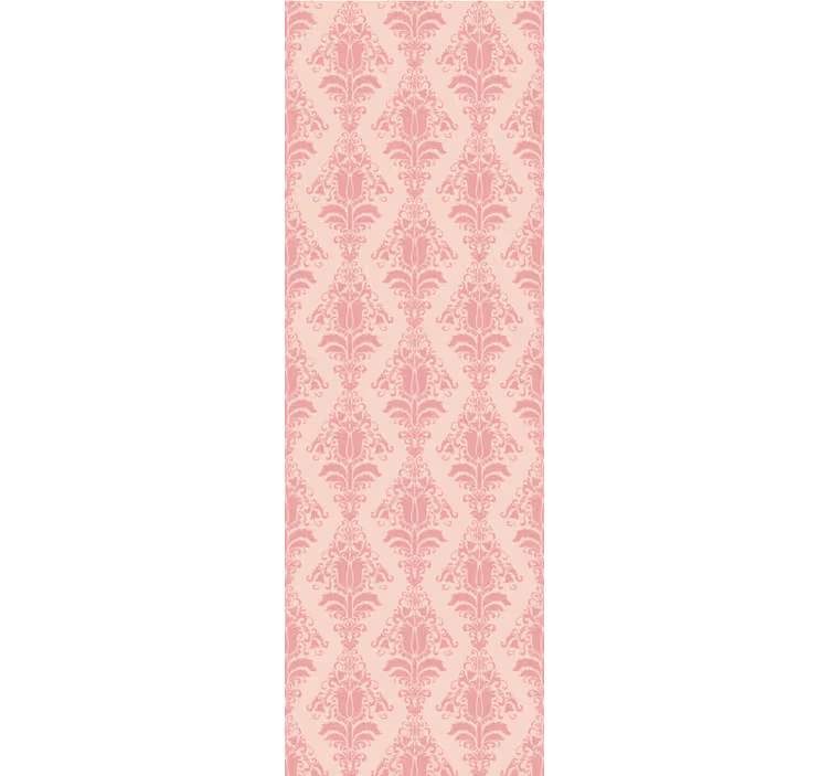 Retro roller blind in french provincial pink floral - TenStickers