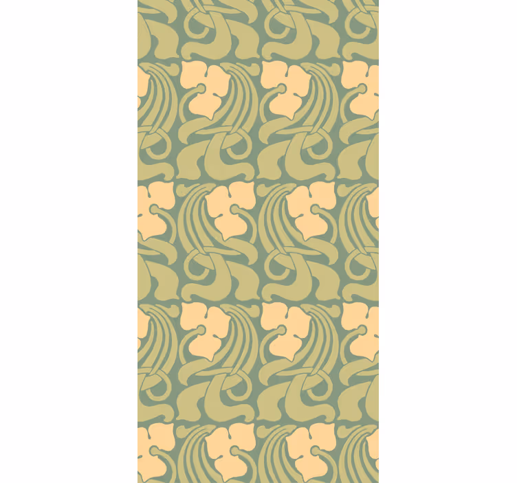 Retro roller blind in contemporary design - TenStickers
