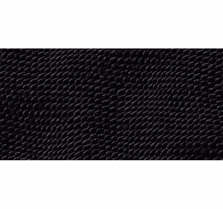 Black roller blind textured reptile weave - TenStickers