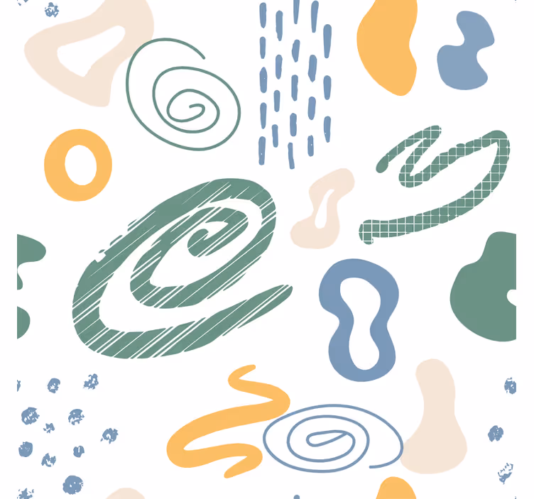 Living room blind minimalistic paint texture pattern - TenStickers