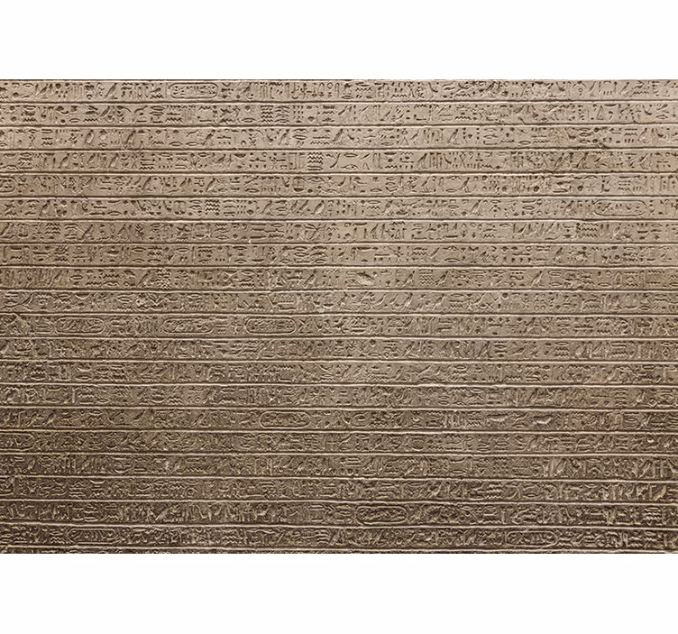 Blind beige egyptian hieroglyphic design - TenStickers