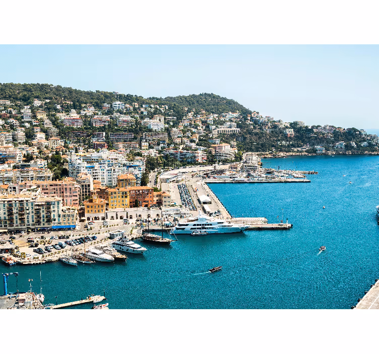 Blind bedroom the beautiful harbor of the french riviera - TenStickers