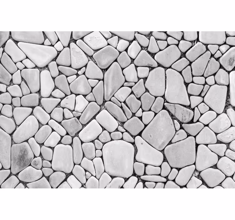 Blind grey seamless stone finish - TenStickers