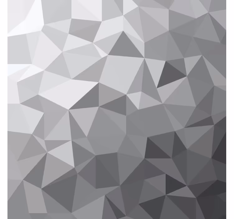 Blind grey various shades of grey abstract art - TenStickers
