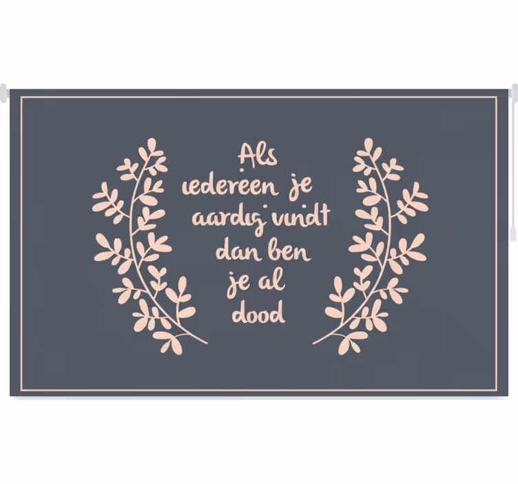 Blind bedroom embracing life's beautiful moments - TenStickers