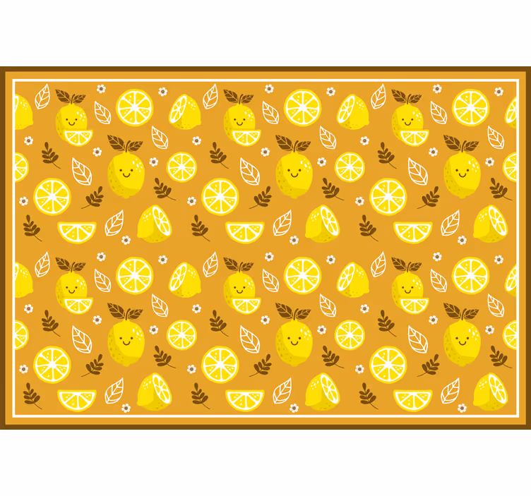Blind bedroom alf smiling lemons frame - TenStickers
