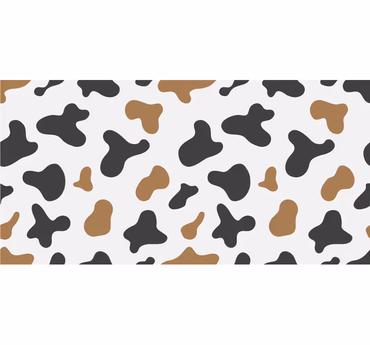 Blind bedroom cow print design - TenStickers