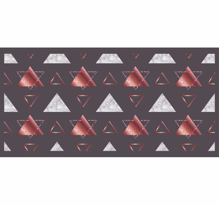 Blind bedroom modern textured geometric design - TenStickers