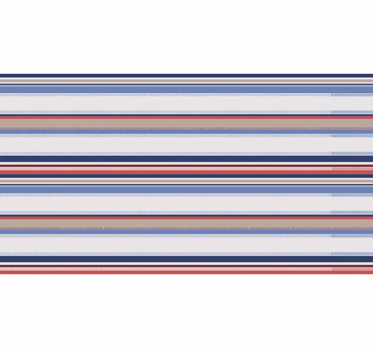 Blind bedroom marine stripes shades - TenStickers